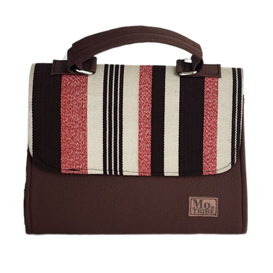 Zahara Fugu Crossbody Handbag _ Salmon Pink