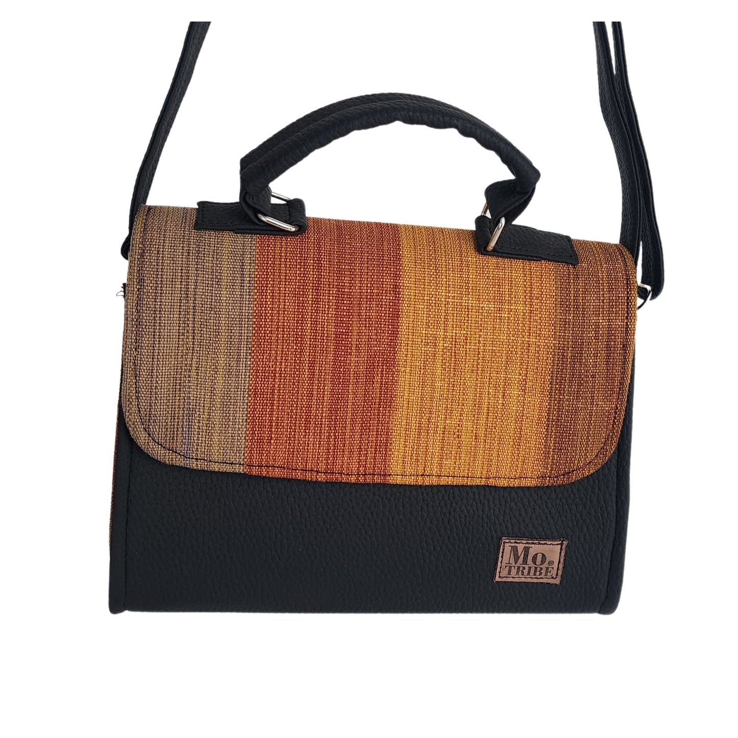 Zahara Fugu Crossbody Handbag _ Orange