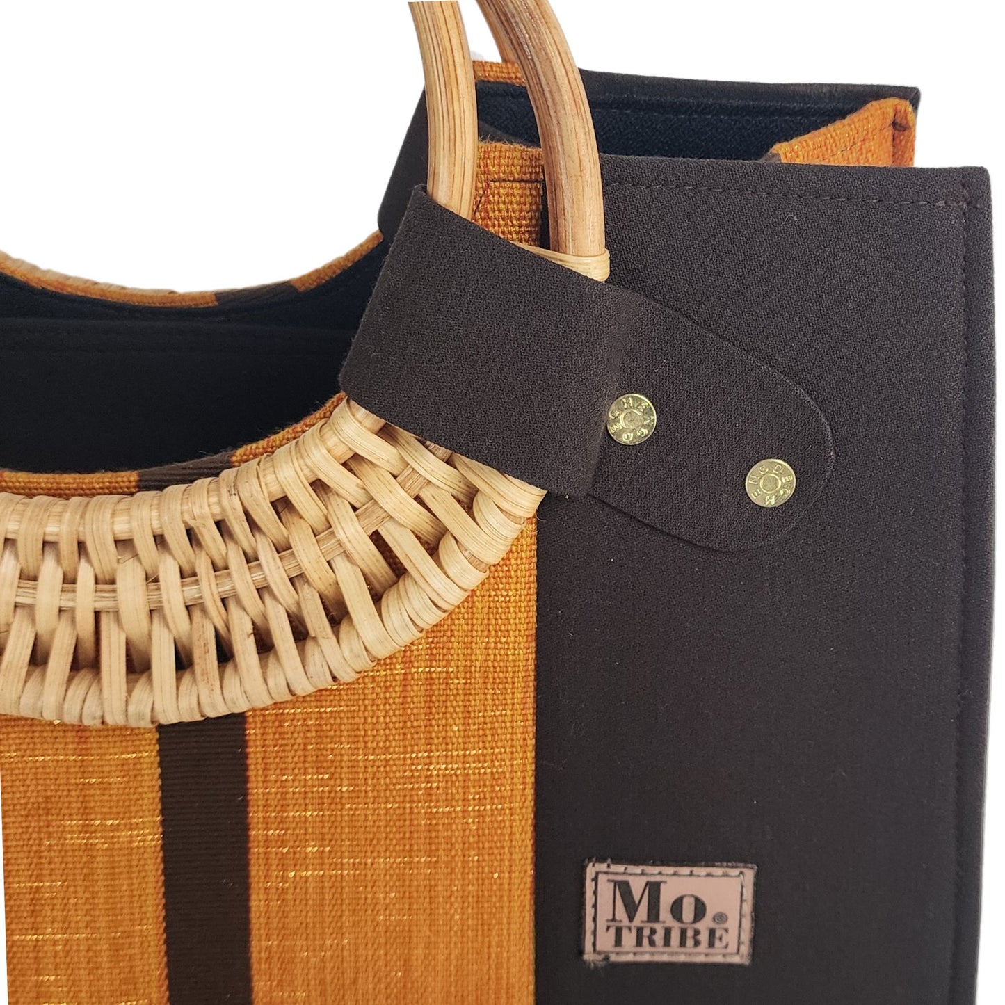 Nasika Fugu Tote Handbag _ Orange